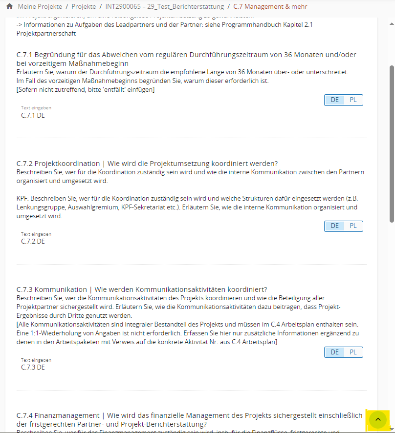 Seite nach oben springen