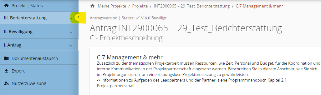 Seiteansicht verkleinern